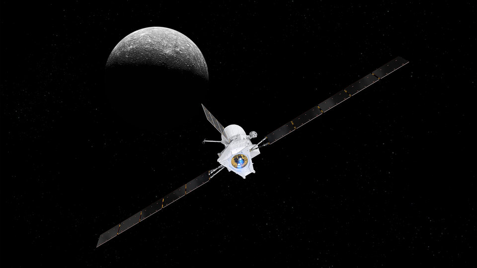 BepiColombo in avvicinamento a Mercurio