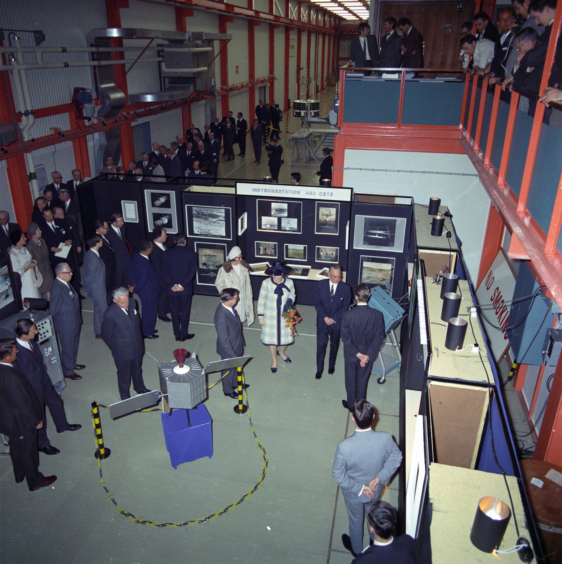 ESTEC's 1968 inauguration