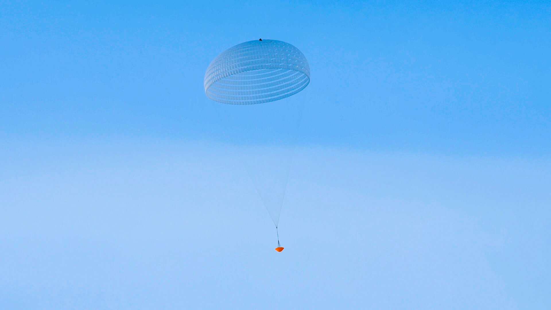 ExoMars parachute inflation