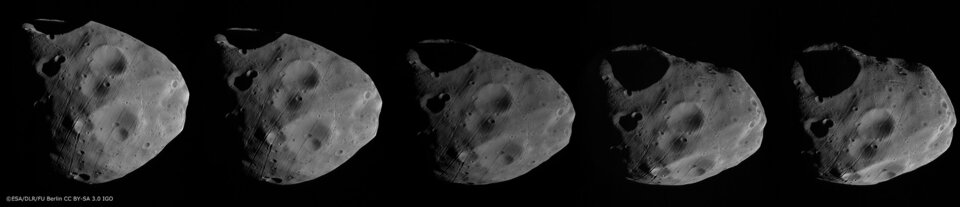 Phobos surface sequence
