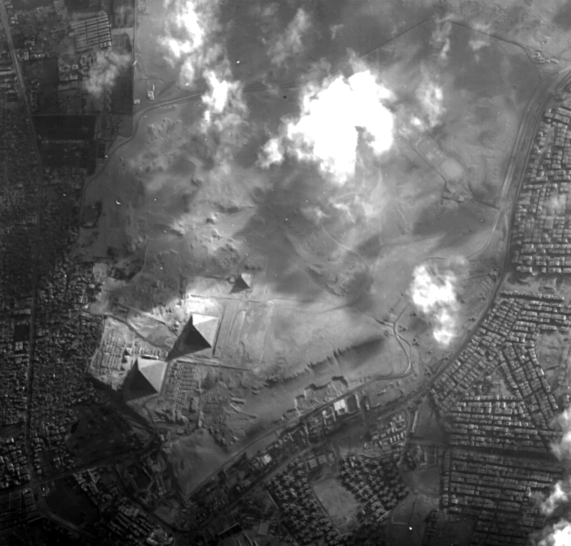 Proba-1 view of the Great Pyramids