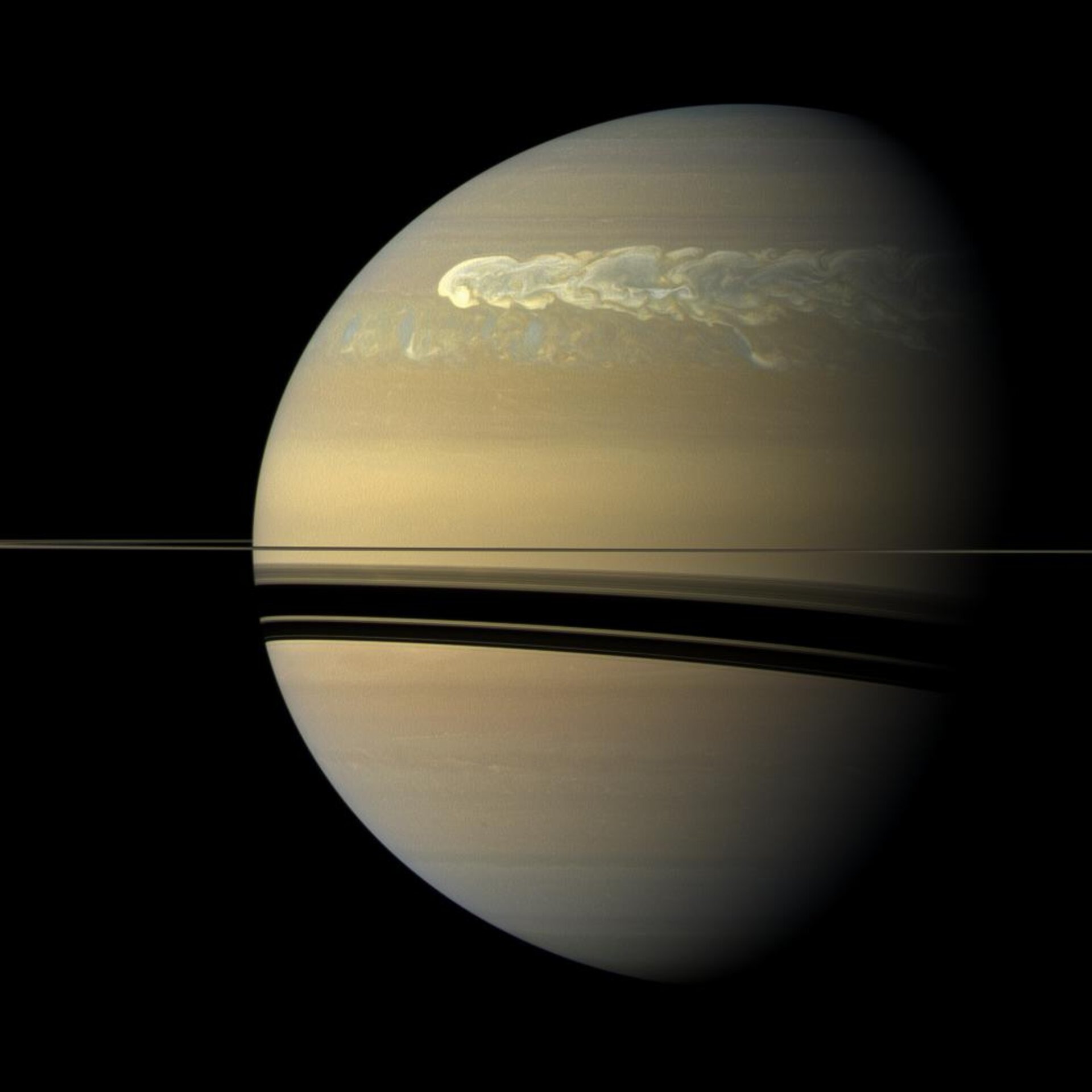 Saturn's greatest storm 