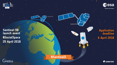 Sentinel-3B launch event 