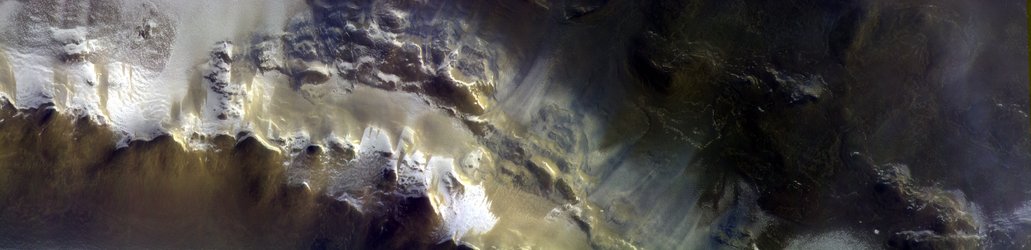 ExoMars images Korolev Crater