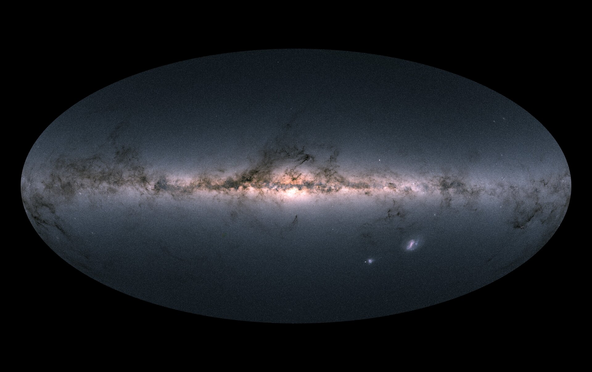 De sterrenkaart van Gaia
