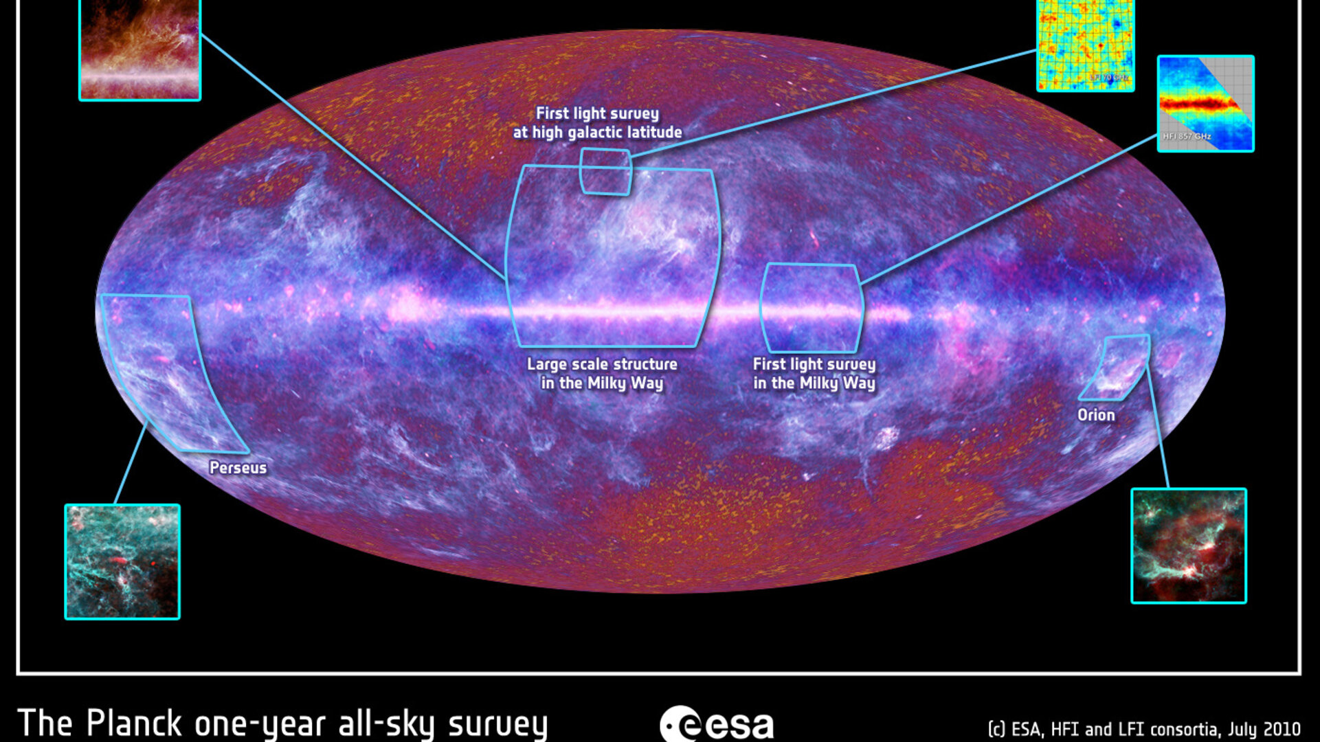 Map of the Universe - Planck FSM