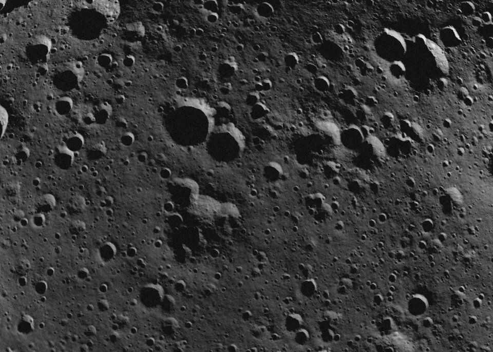 Malapert crater on the Moon