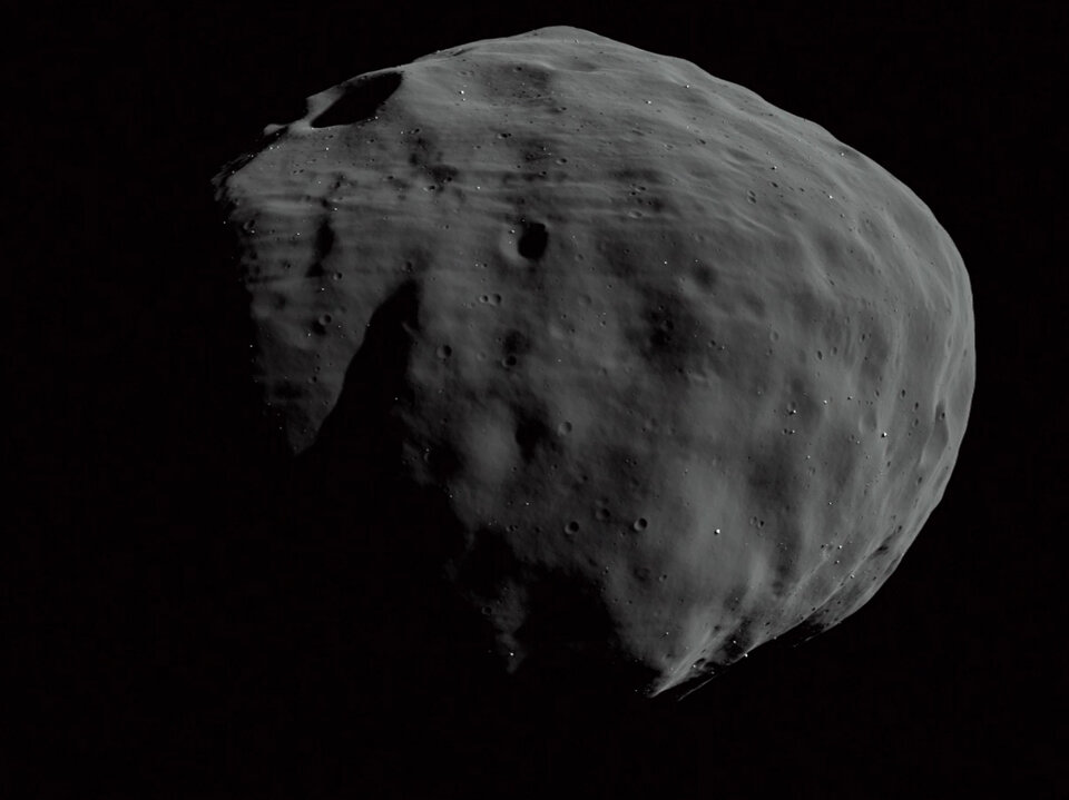 Phobos (one of Mars' moons)