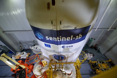 Sentinel-3B rocket fairing sticker