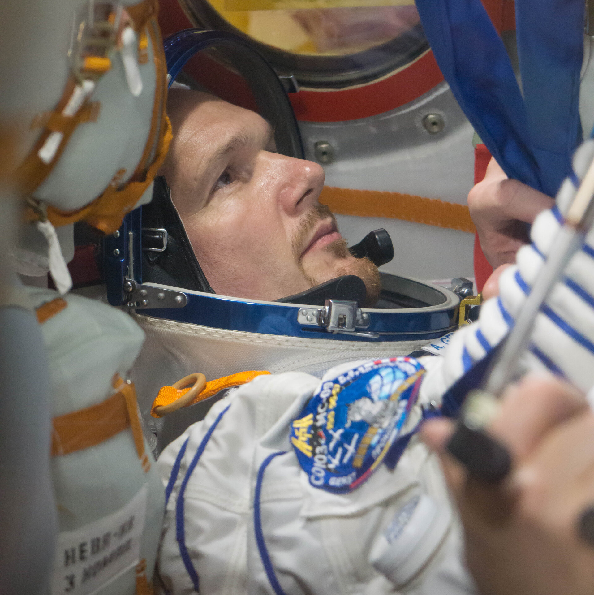 Alexander Gerst Soyuz MS-09 check