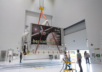 MPO unpacked at Europe’s Spaceport 