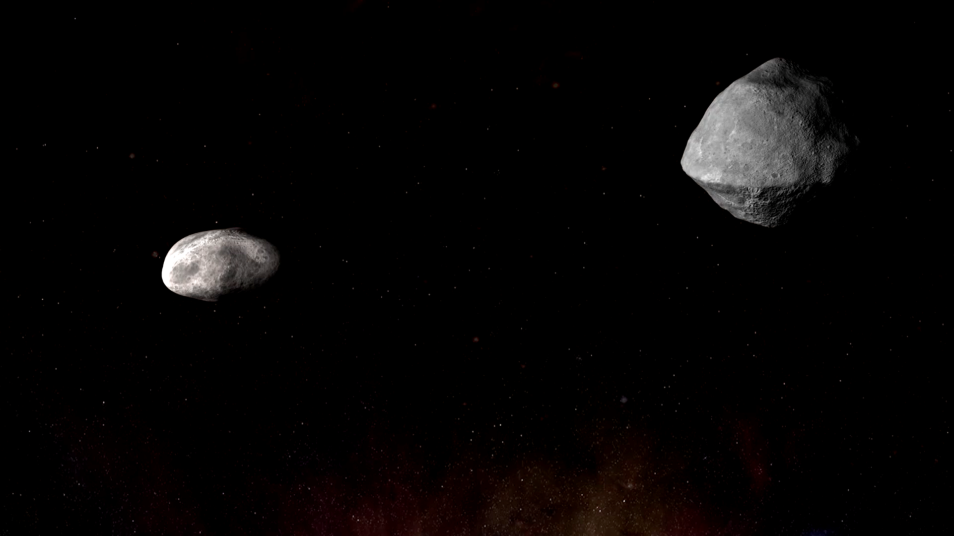 Didymos asteroid system