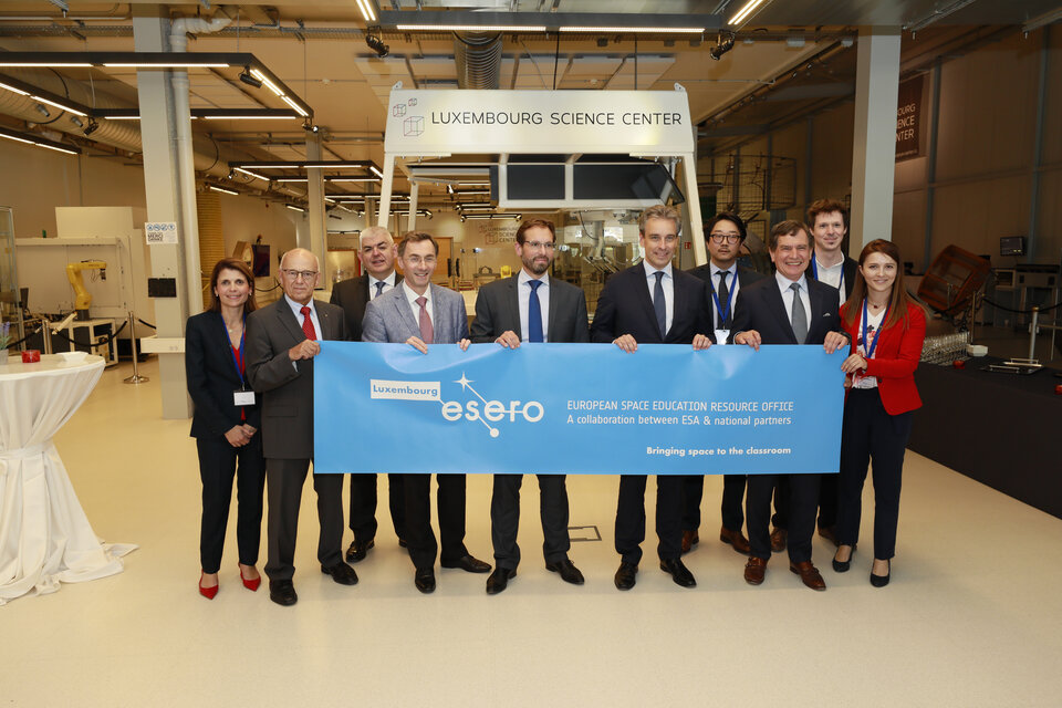 Official launch of ESERO Luxembourg