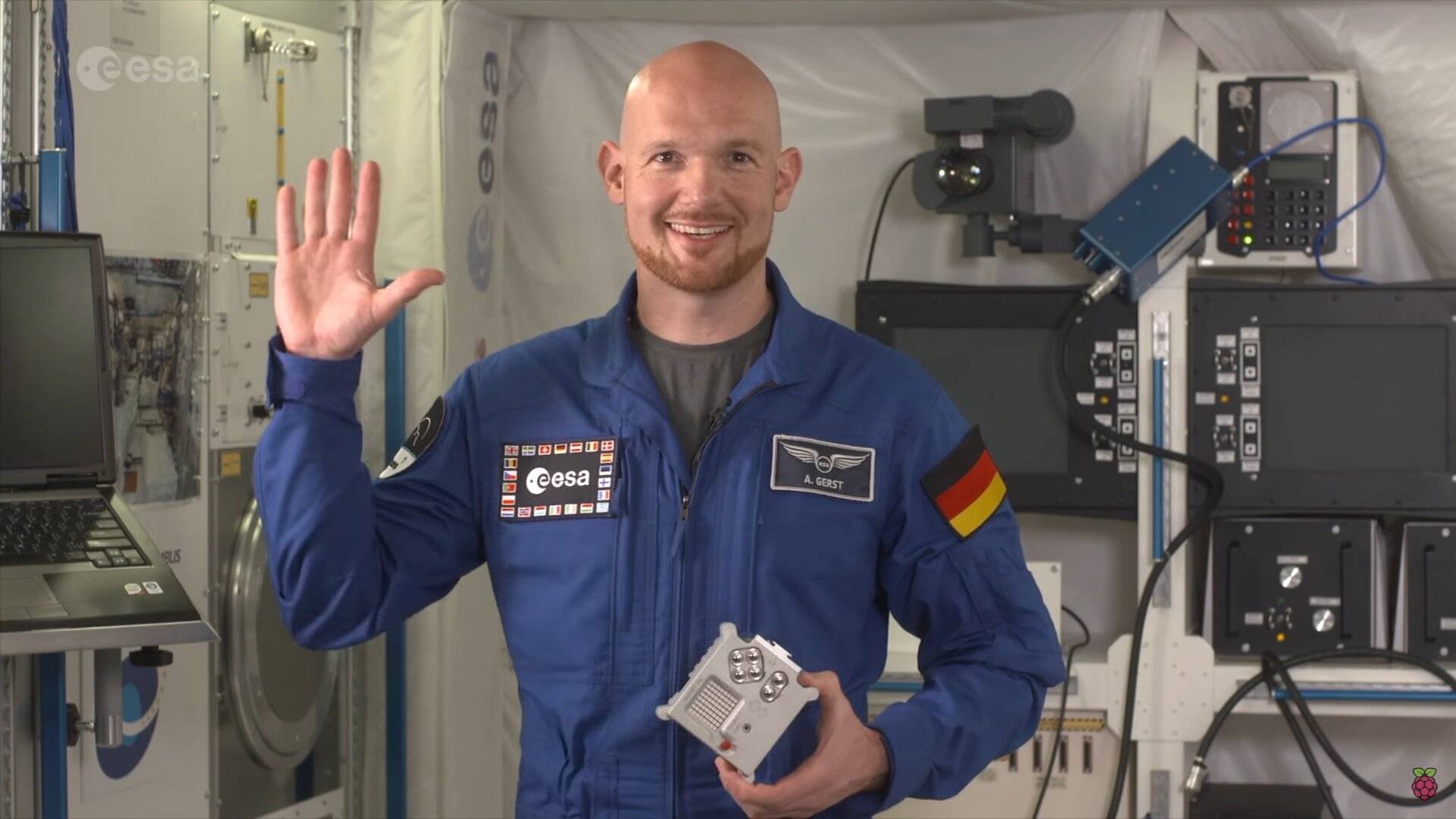 ESA astronaut Alexander Gerst