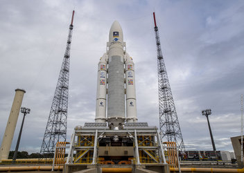 Galileo's Ariane 5 at ZL3 launch site