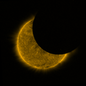 Proba-2 partial solar eclipse 1