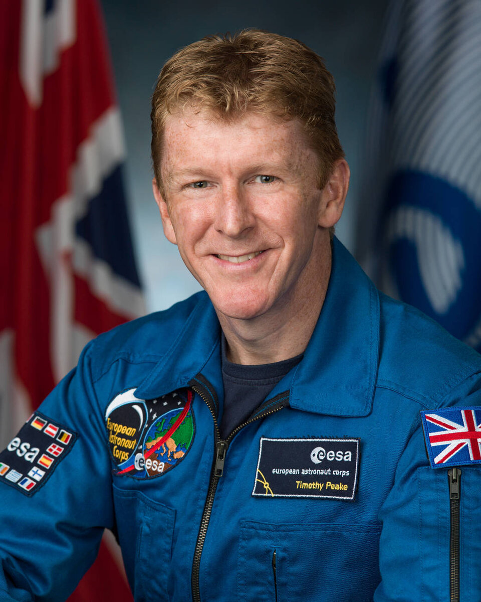 ESA astronaut Tim Peake