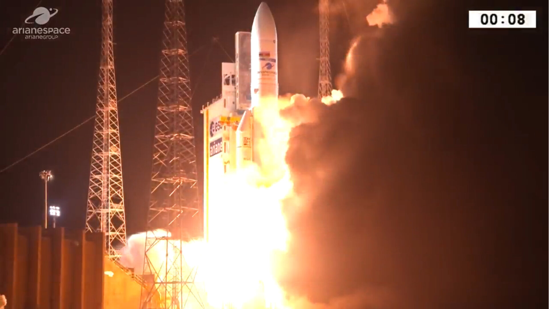 Décollage d'Ariane 5