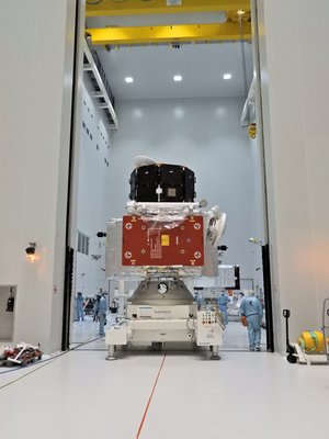 BepiColombo ministack on the move 
