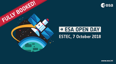 ESA Open Day 2018 is fully booked