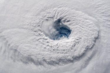 Hurricane Florence eye