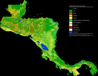 Central America land cover
