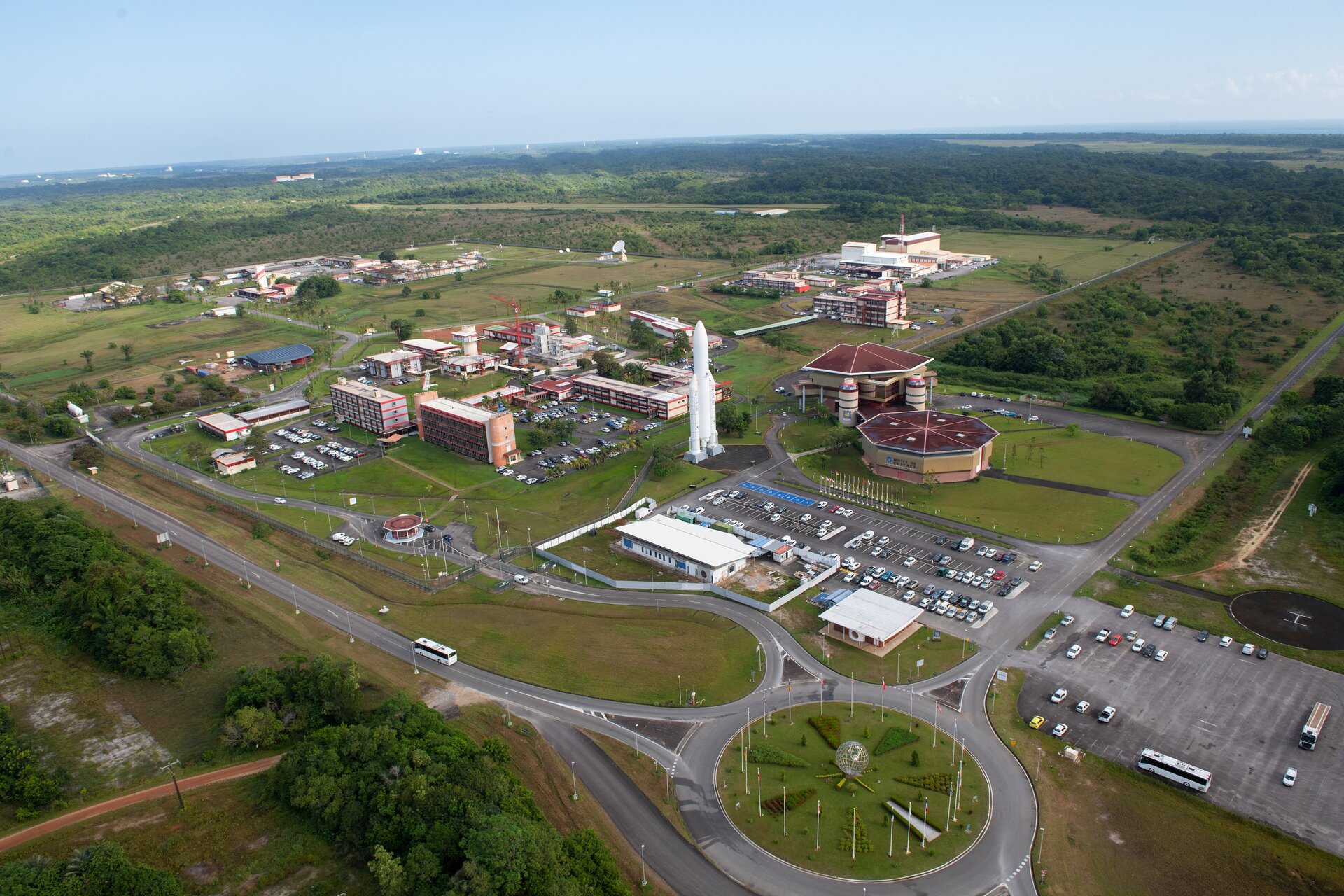 Overview of the Technical Centre at Europe's Spaceport in Kourou, French Guiana