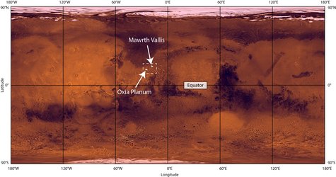 ExoMars landing sites in context