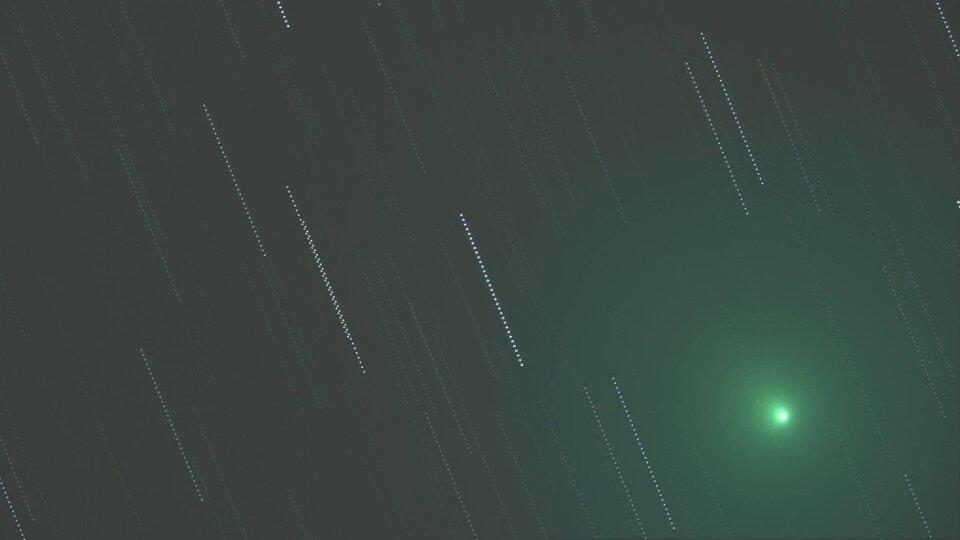 Comet from South-East France