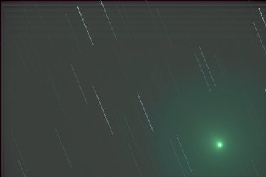 Comet 46P/Wirtanen from South-East France