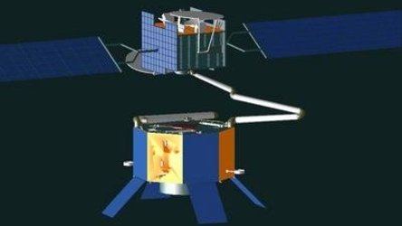 Future in-orbit serving vehicle docking with a satellite