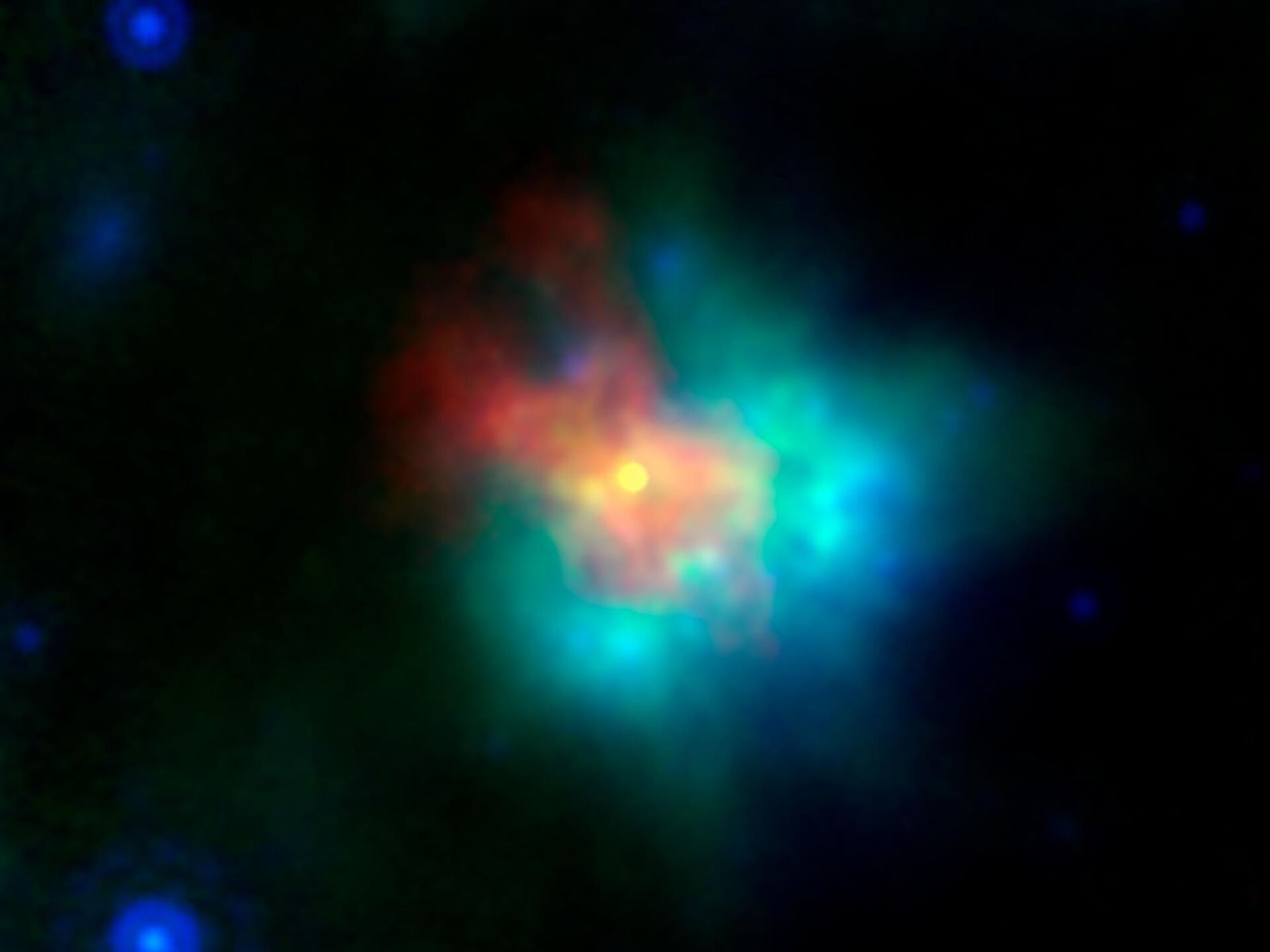 Multi-wavelength view of a supernova remnant