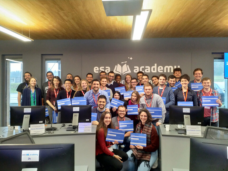 Another successful ESA Academy course!