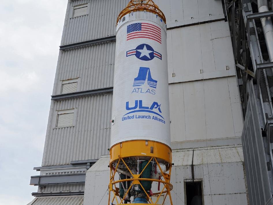 Beispiel für die Oberstufe des Atlas V Centaur