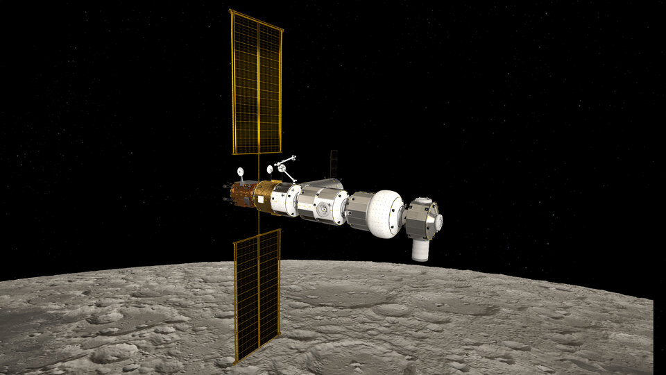 Het Lunar Gateway station