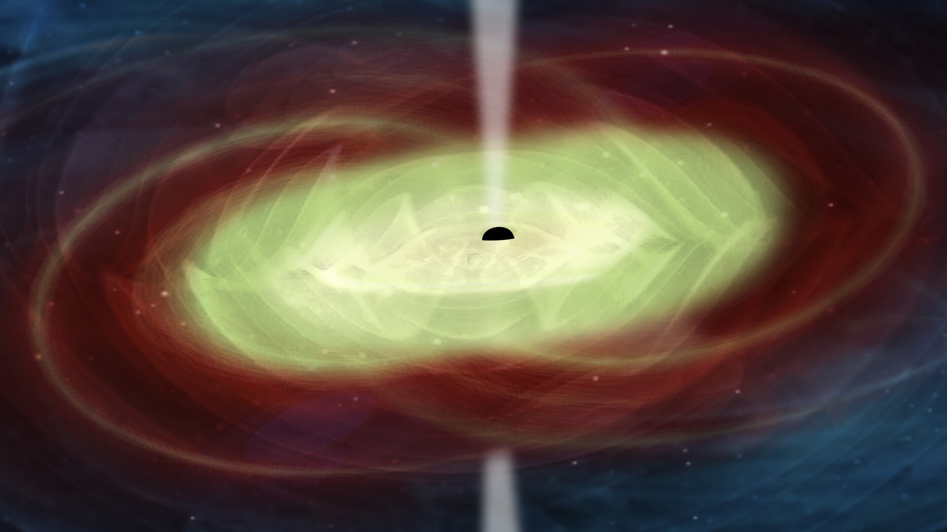 Black holes after a merger