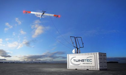 TwingTec electricity generating drones