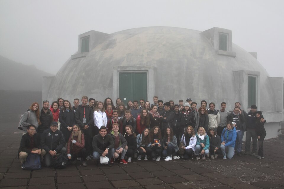 2019 Summer Course Participants on Mount Etna 