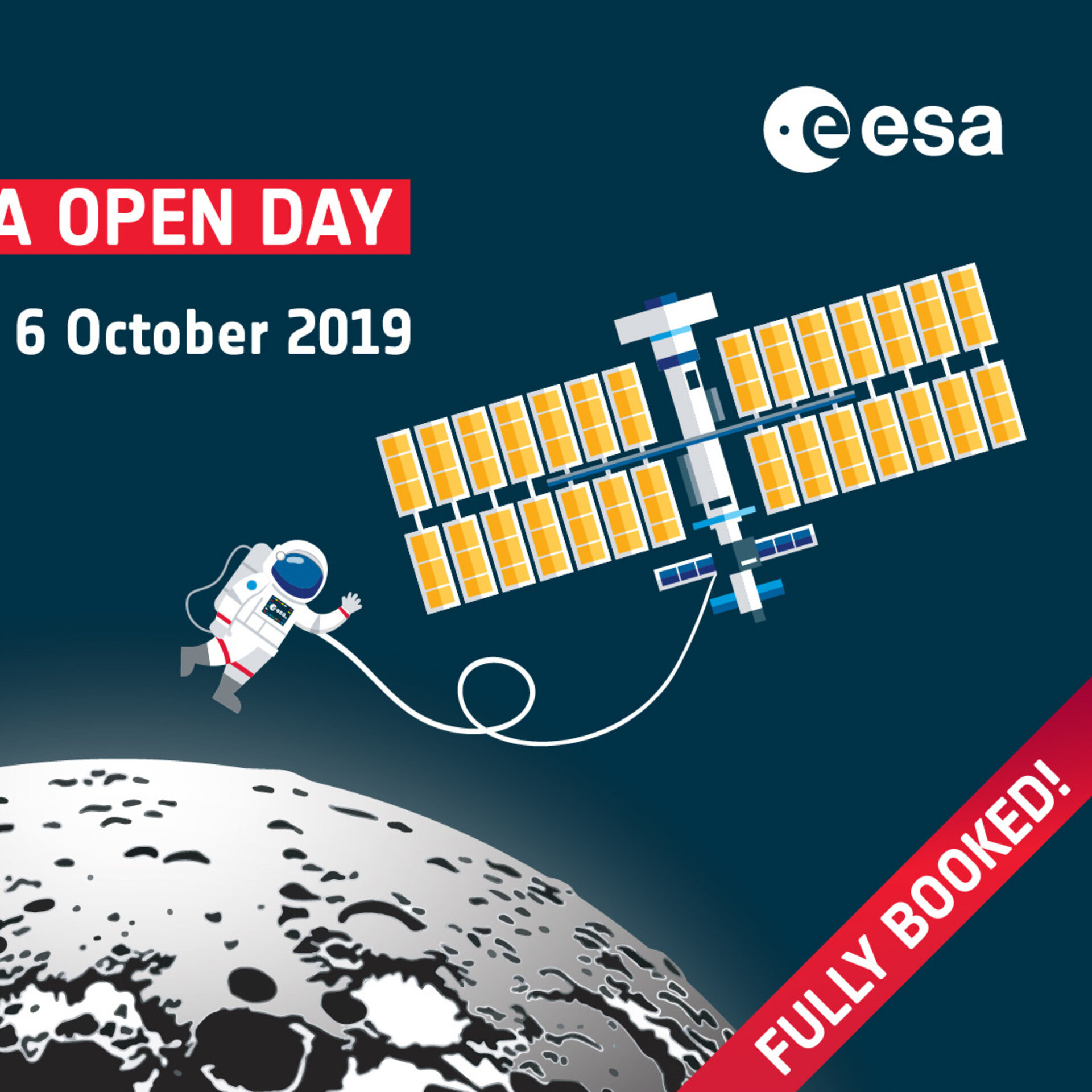 ESA Open Day 2019 - Full Booked