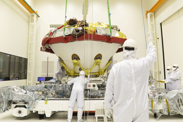ExoMars descent module and lander platform 