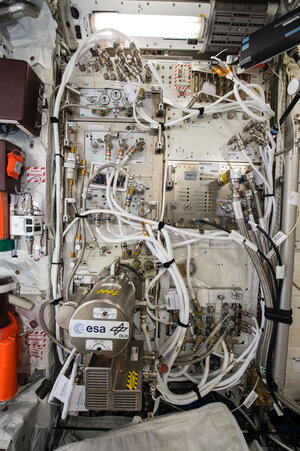 Electromagnetic Levitator on Space Station
