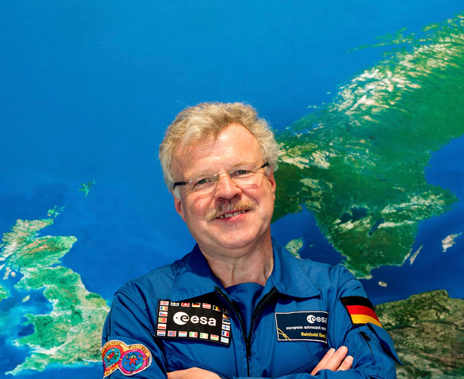 Reinhold Ewald,  Astronaut der europäischen Weltraumorganisation (ESA)