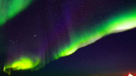 Shimmering skies signal space weather