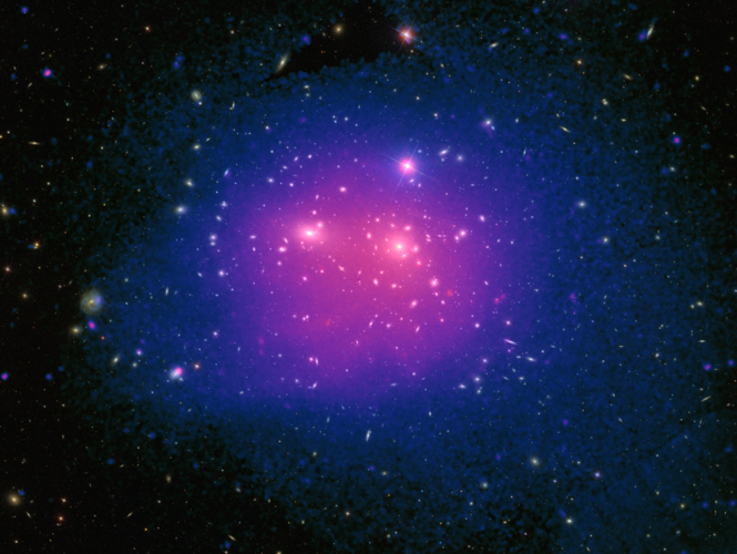 X-ray and optical view of the Coma galaxy cluster 