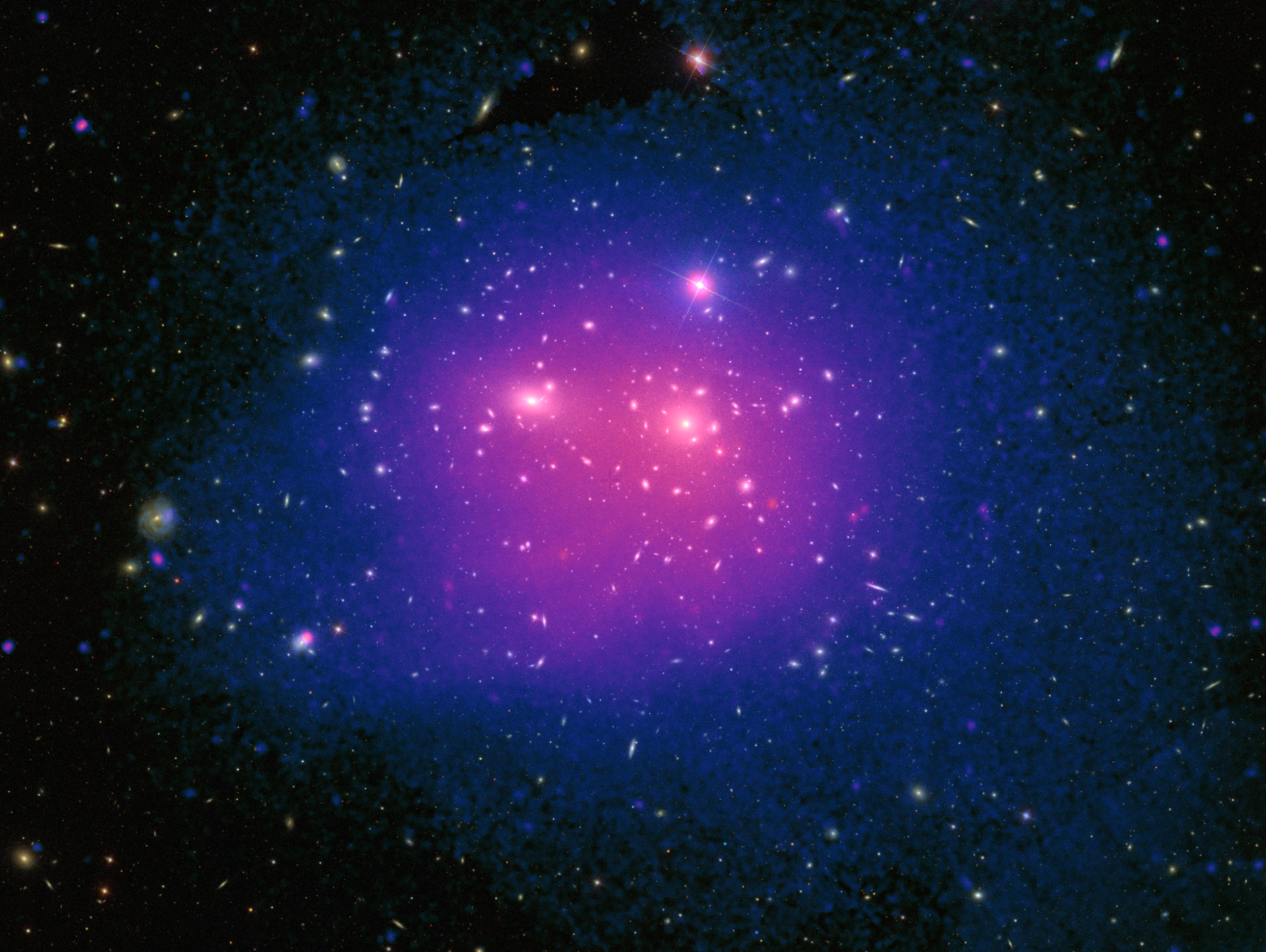 X-ray and optical view of the Coma galaxy cluster 