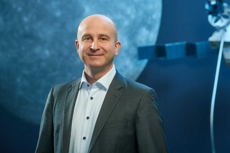 Holger Krag, Leiter des ESA-Programms für Weltraumsicherheit 