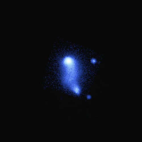 Bridge between galaxy clusters in Abell 2384 – X-ray view