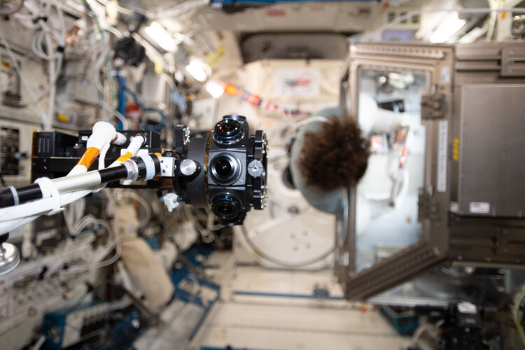 360 degree ISS Experience camera on the Space Station