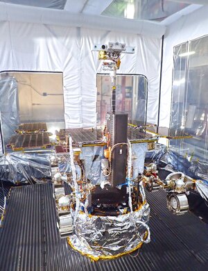 ExoMars rover during environmental tests