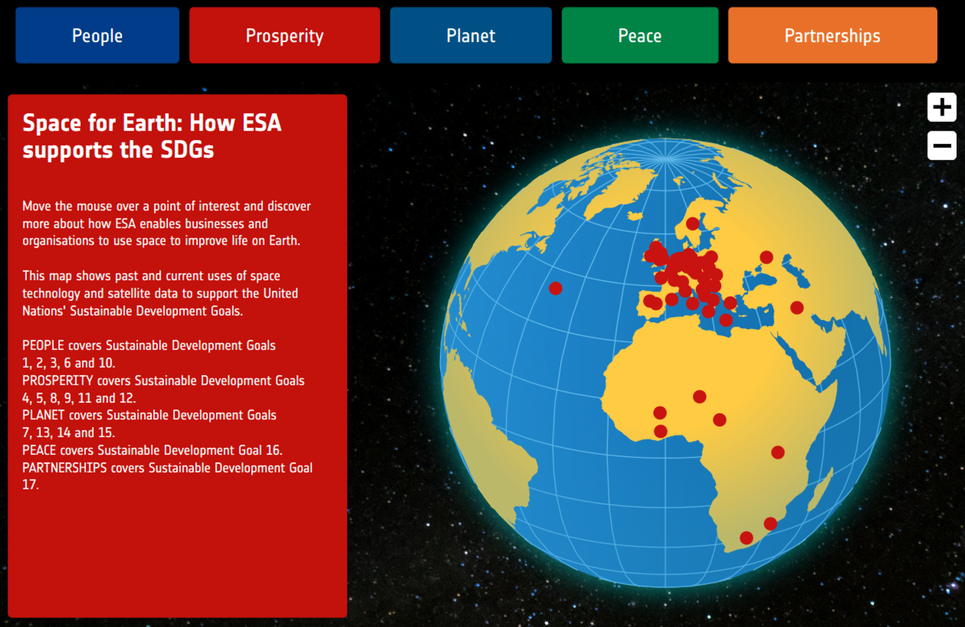 Space for Earth: How ESA supports the SDGs